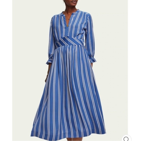 Scotch & Soda Dresses & Skirts - Scotch & Soda Aloha Hula Striped Dress